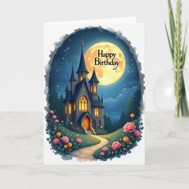 Enchanted Birthday Card (Front)