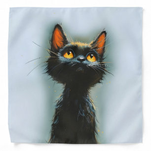 Enchanted Black Cat Bandana