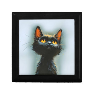 Enchanted Black Cat Gift Box