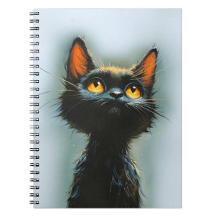 Enchanted Black Cat Notebook