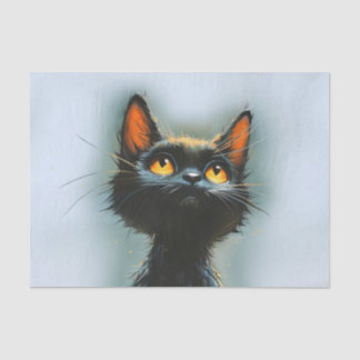 Enchanted Black Cat Tissue Paper