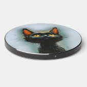 Enchanted Black Cat Wireless Charger (Front 2)