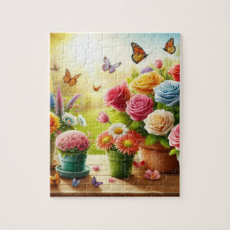 Enchanted Blooms Jigsaw Puzzle