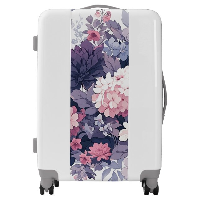 Enchanted Blossom Travel Suitcase 🌸👜✨ (Front)
