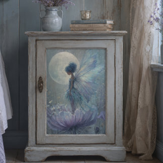 Enchanted Blue Fairy Watercolor Fantasy Decoupage Tissue Paper