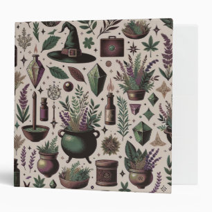 Enchanted Botanica: Magical Herbs & Witchcraft 3 Ring Binder