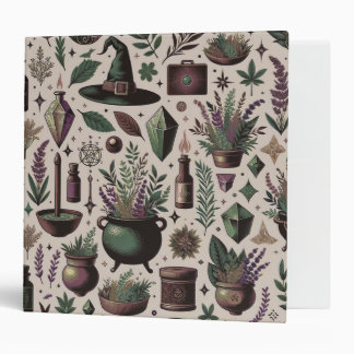 Enchanted Botanica: Magical Herbs & Witchcraft 3 Ring Binder