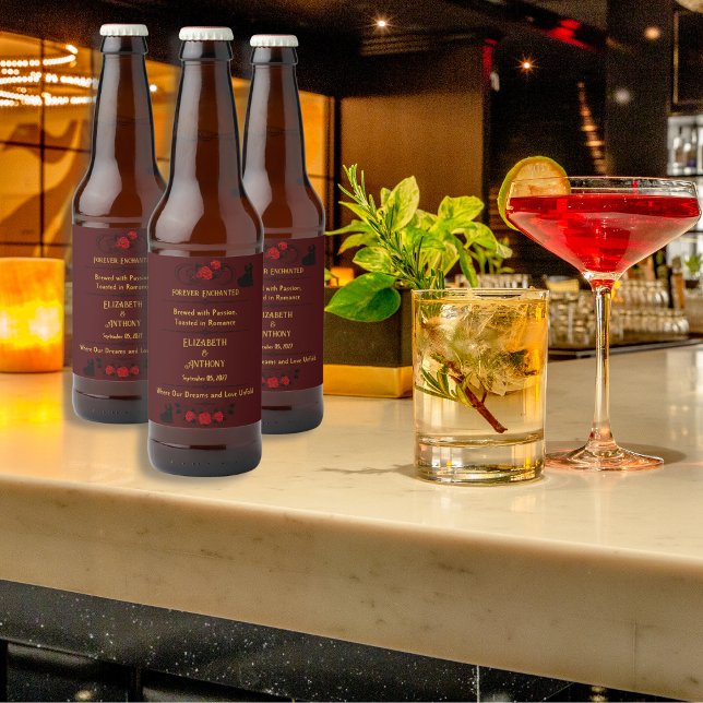 Enchanted Brew Beer Bottle Label (Creator Uploaded)