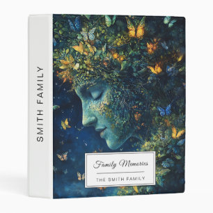 Enchanted Butterfly Forest Goddess (1) Mini Binder