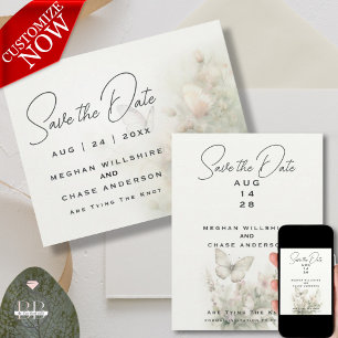 Enchanted Butterfly Garden Invitation