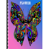 Enchanted Butterfly Password and Web Address Book (Front)