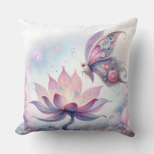 Enchanted Butterfly Pillow