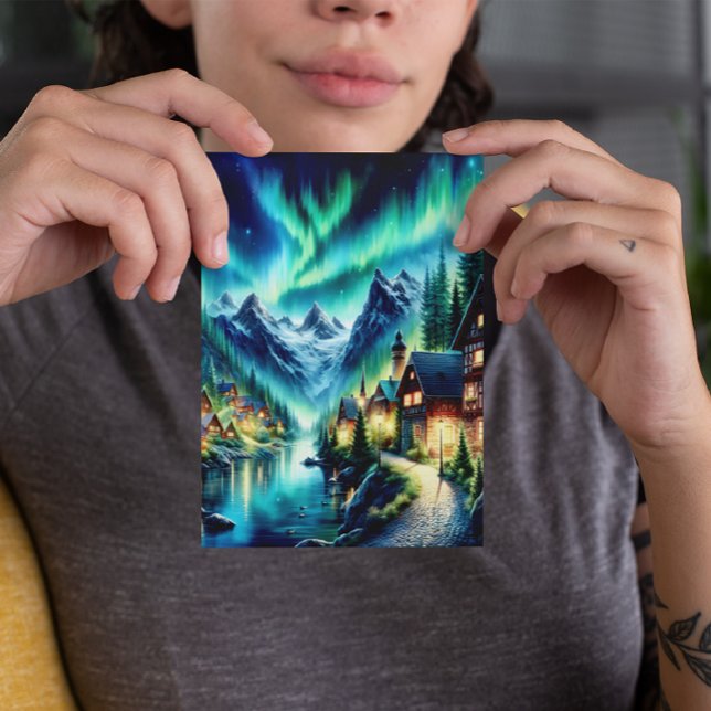 Enchanted Cabin in Whispering Woods Postcard (Creator Uploaded)