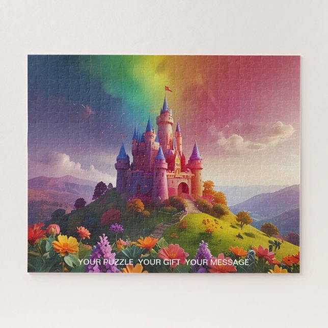 Enchanted Castle on the Hill Jigsaw Puzzle (Horizontal)