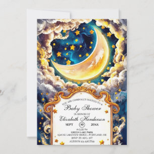 Enchanted Celestial Baby Shower Invitation