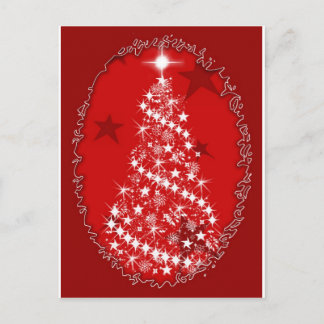 Enchanted Christmas Holiday Postcard