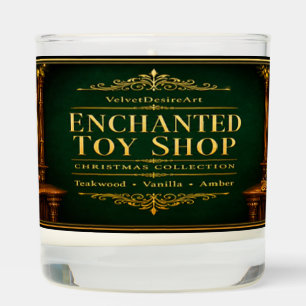 Enchanted Christmas Toy Shop Candle