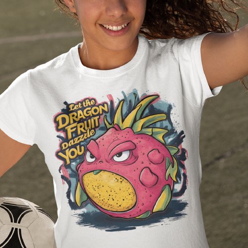 Enchanted Citrus Charm Dragon Fruit T_Shirt