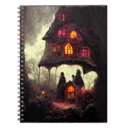 Enchanted Dark Forest Notebook