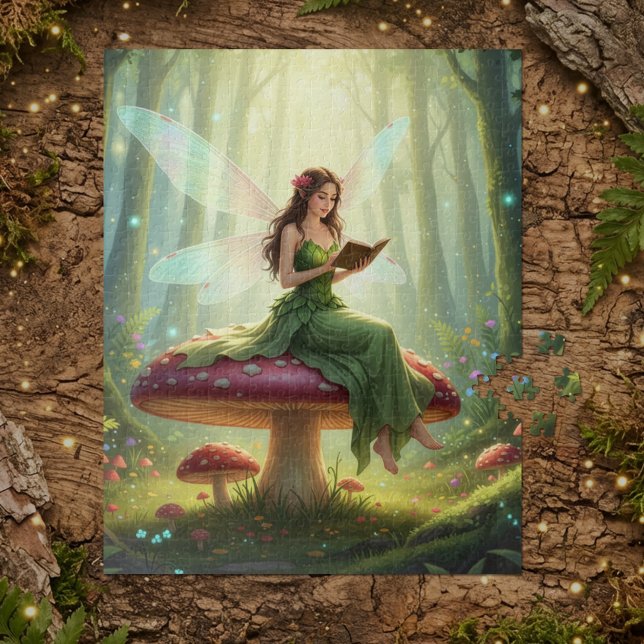 Enchanted Day Fairy Reading a Book Puzzle (Creator Uploaded)
