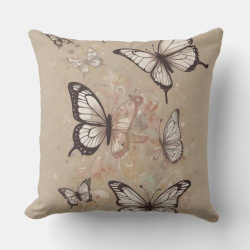 Enchanted Dreams Butterfly Ballet Pillow 