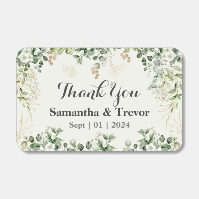 Enchanted Elegance Evergreens  Matchboxes (Front)