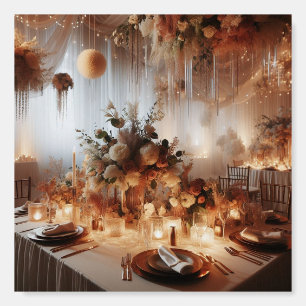 Enchanted Elegance: Timeless Wedding Décor Ideas f Foam Board