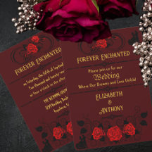 Enchanted Elegance Wedding Invitation