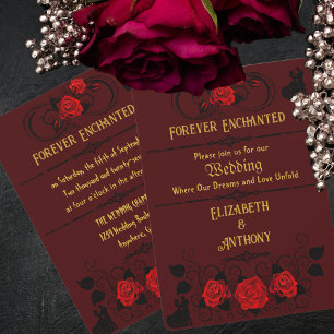 Enchanted Elegance Wedding Invitation