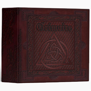 Enchanted Elementals Witches Book Of Shadows 3 Ring Binder