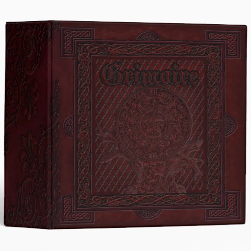 Enchanted Elementals Witches Book Of Shadows 3 Ring Binder