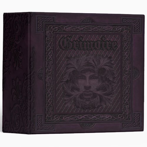 Enchanted Elementals Witches Book Of Shadows 3 Ring Binder