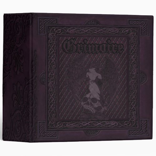 Enchanted Elementals Witches Book Of Shadows 3 Ring Binder