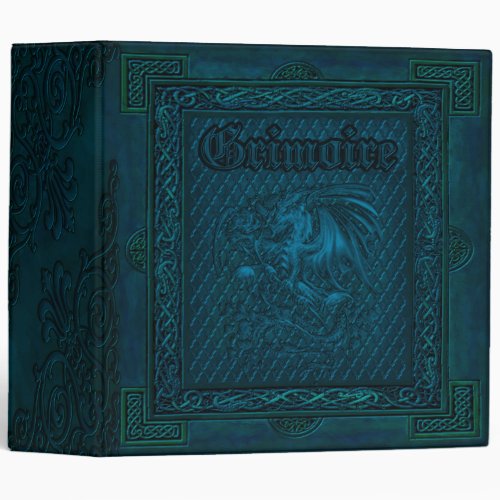 Enchanted Elementals Witches Book Of Shadows 3 Ring Binder