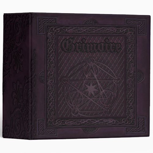 Enchanted Elementals Witches Book Of Shadows Binder