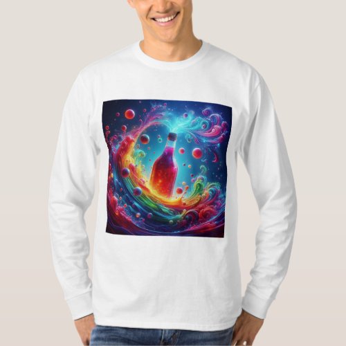 Enchanted Elixirs RGB Fantasy Fusion T_Shirt