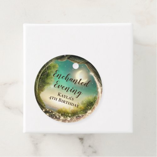 Enchanted Evening Favor Tags