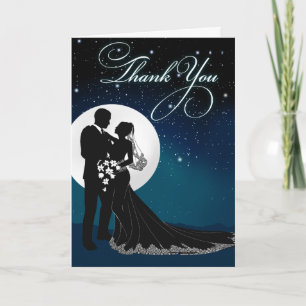 Enchanted Evening Nighttime Wedding Thank You
