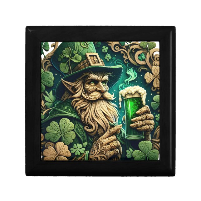 Enchanted Evening of Ale A Leprechauns Toast  Gift Box (Front)