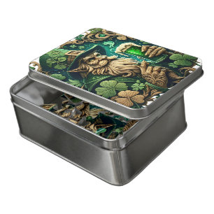 Enchanted Evening of Ale A Leprechauns Toast  Jigsaw Puzzle