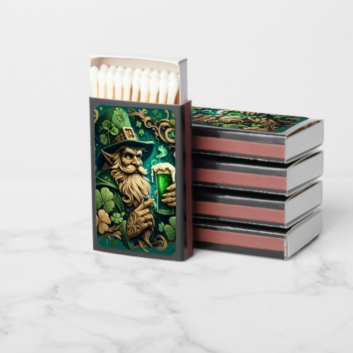 Enchanted Evening of Ale A Leprechauns Toast  Matchboxes