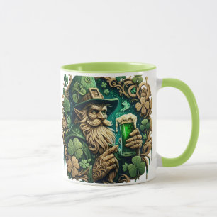 Enchanted Evening of Ale A Leprechauns Toast Mug