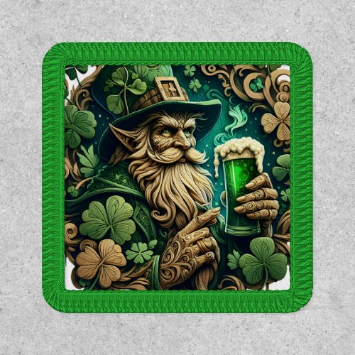 Enchanted Evening of Ale A Leprechauns Toast  Patch