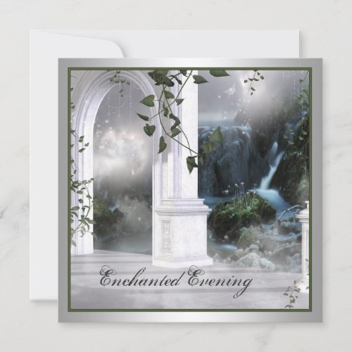 Enchanted Evening Prom Invitation Template