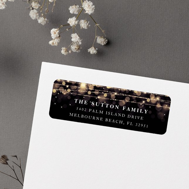 Enchanted Evening Return Address Label (Creator Uploaded)