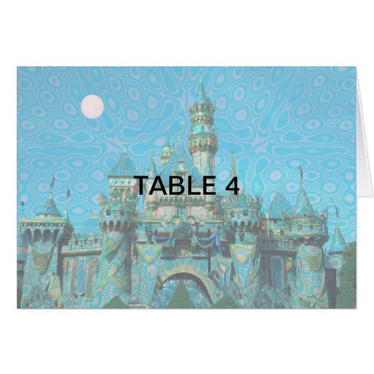 Enchanted Evening Table Card (Front Horizontal)