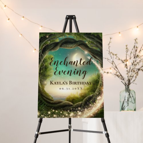 Enchanted Evening Welcome Sign