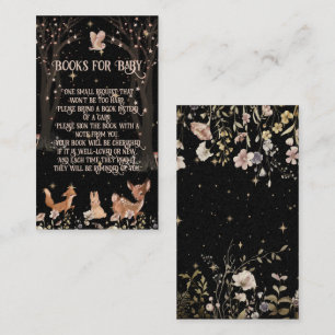 Enchanted Evening Woodland Books for Baby Business Card