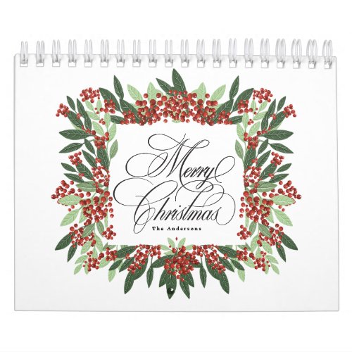 Enchanted Evergreen Elegance Christmas Calendar
