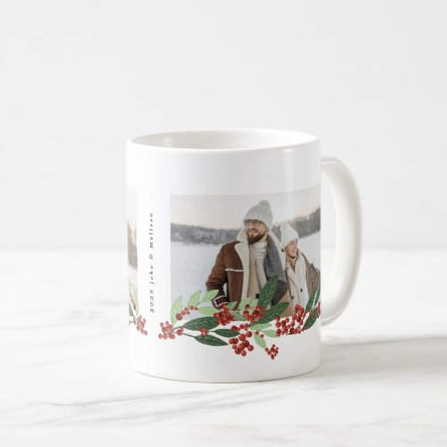 Enchanted Evergreen Elegance Christmas Coffee Mug